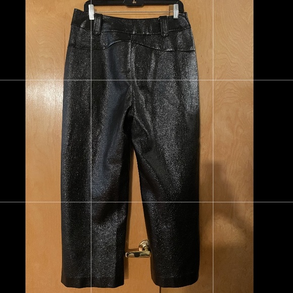 Three Floor Handsome Lady Faux Leather Pants US 10  UK 14 Perfect Condition - Picture 4 of 5